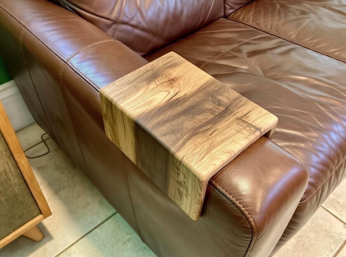 Sofa Armrest Table | Couch Arm Table | Handmade | Sofa Tray | coffee table | Living room side table | Sofa Cover | Sofa arm cover