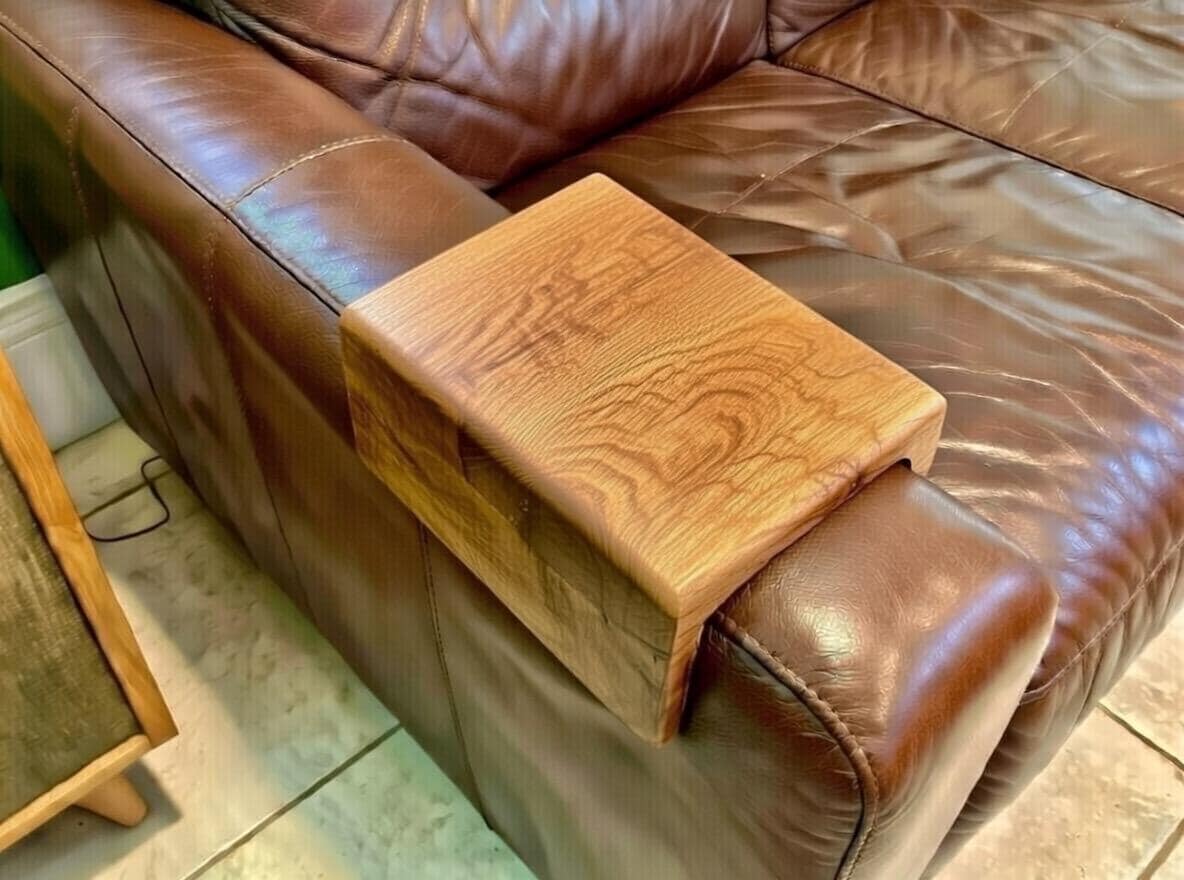 Sofa Armrest Table | Couch Arm Table | Handmade | Sofa Tray | coffee table | Living room side table | Sofa Cover | Sofa arm cover