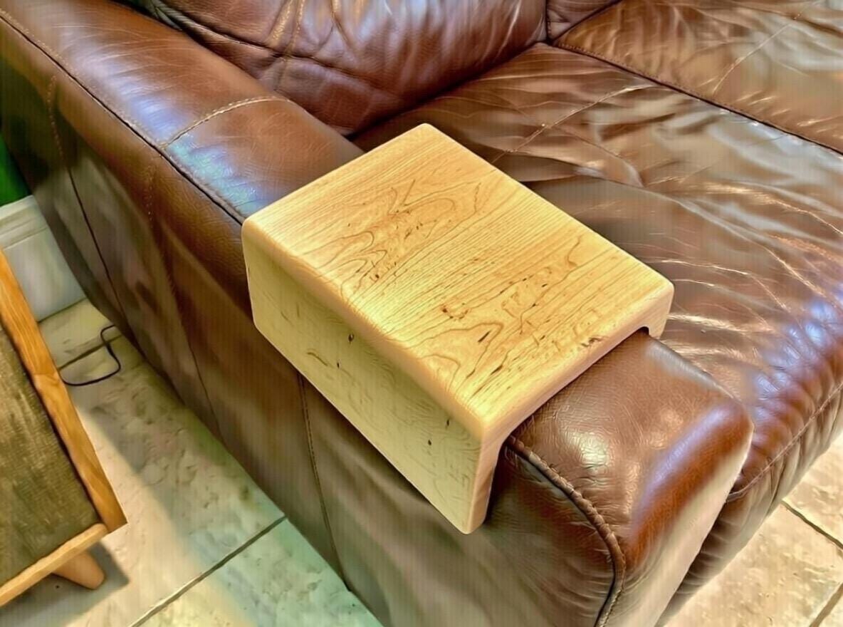 Sofa Armrest Table | Couch Arm Table | Handmade | Sofa Tray | coffee table | Living room side table | Sofa Cover | Sofa arm cover
